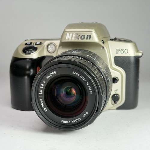 Filmkamera nikon f60 gold - filmkamera,